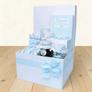 Baby boy air balloon theme chocolate ...