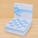 Baby boy personalized acrylic decorated chocolate large hamper