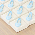 Baby boy teddy pin decorated loose chocolate