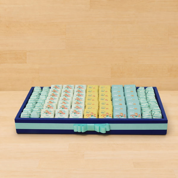 The little prince chocolate personalized leather tray