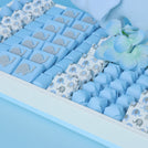 Baby Boy Elephant Theme Chocolate Medium Leather Tray