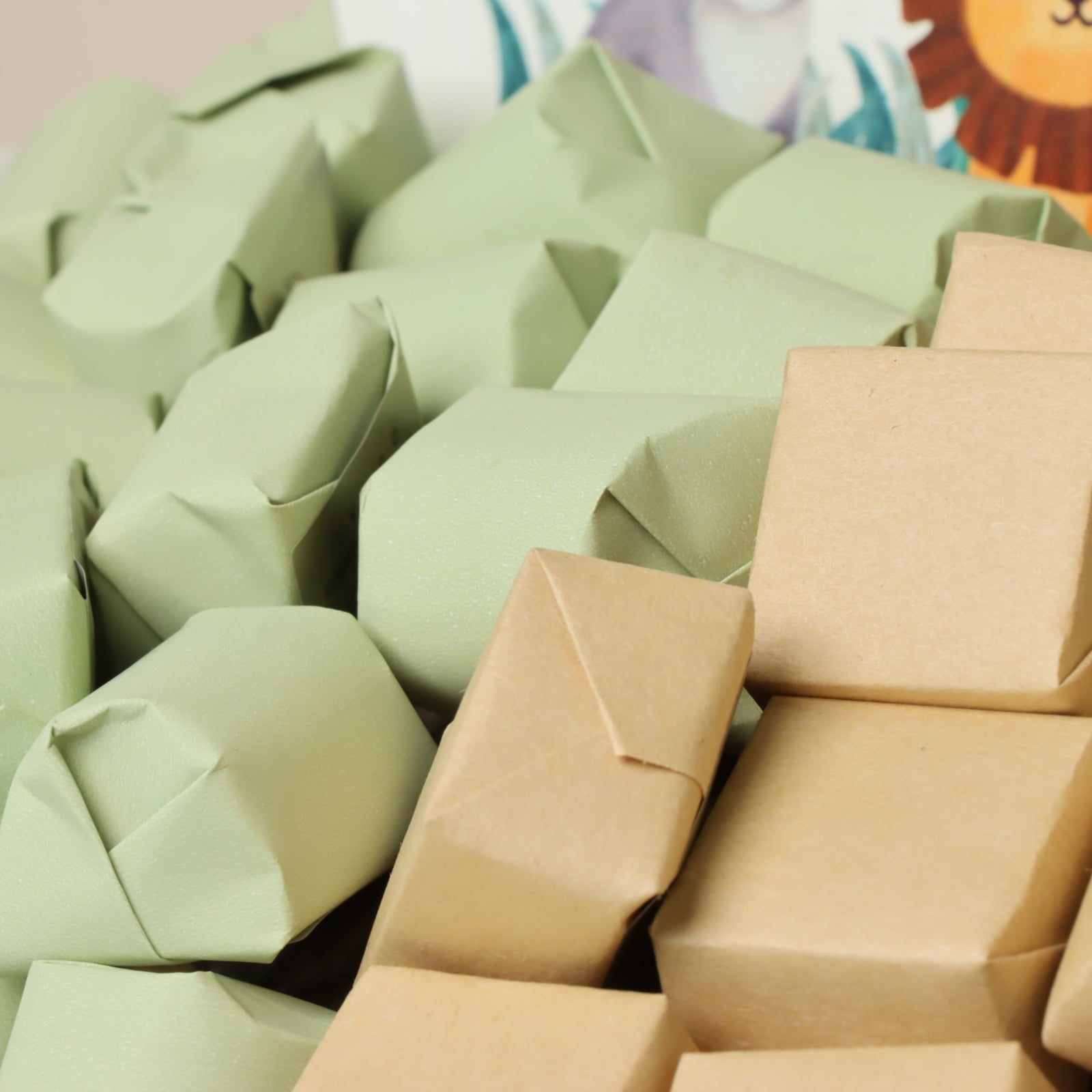 Baby safari theme personalized designed chocolate medium basket