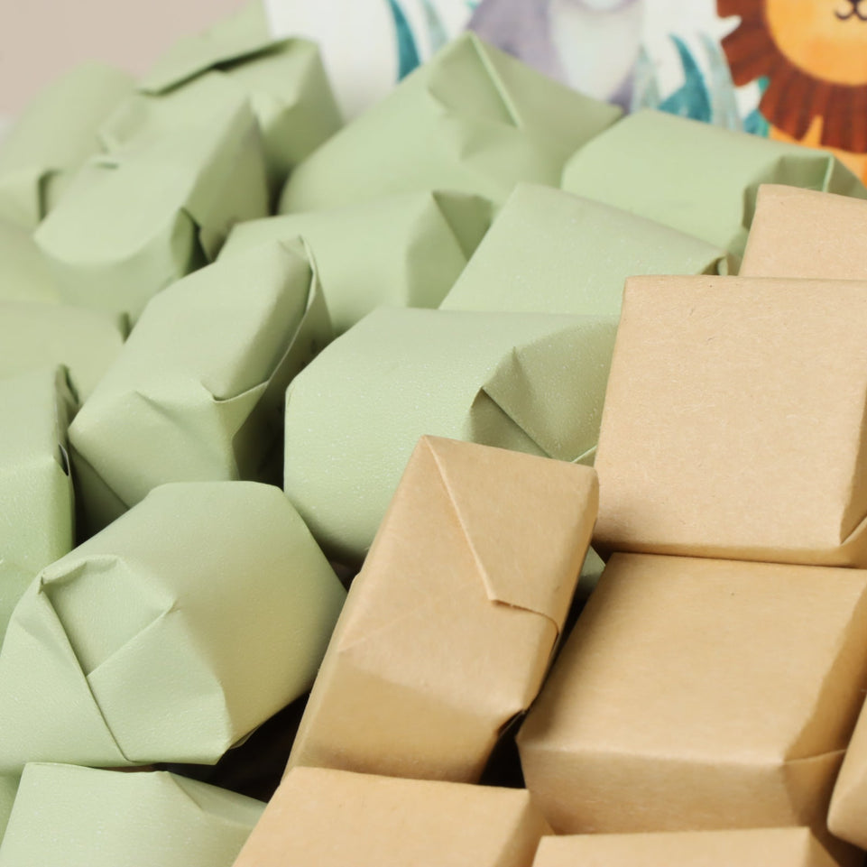 Baby safari theme personalized designed chocolate medium basket