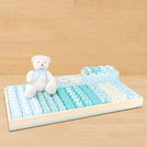 Baby Customized & Acrylic Decorated Chocolate Large Leather Tray