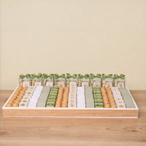 Baby sage green designed chocolate & ...