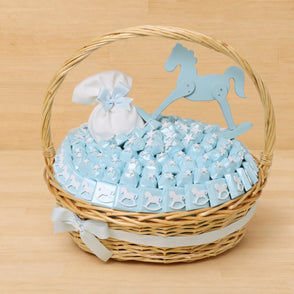 Baby boy horse theme acrylic decorate...