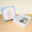 Baby boy carousel designed premium chocolate & sweets hard box