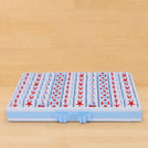 Baby boy nautical designed premium chocolate medium leather tray