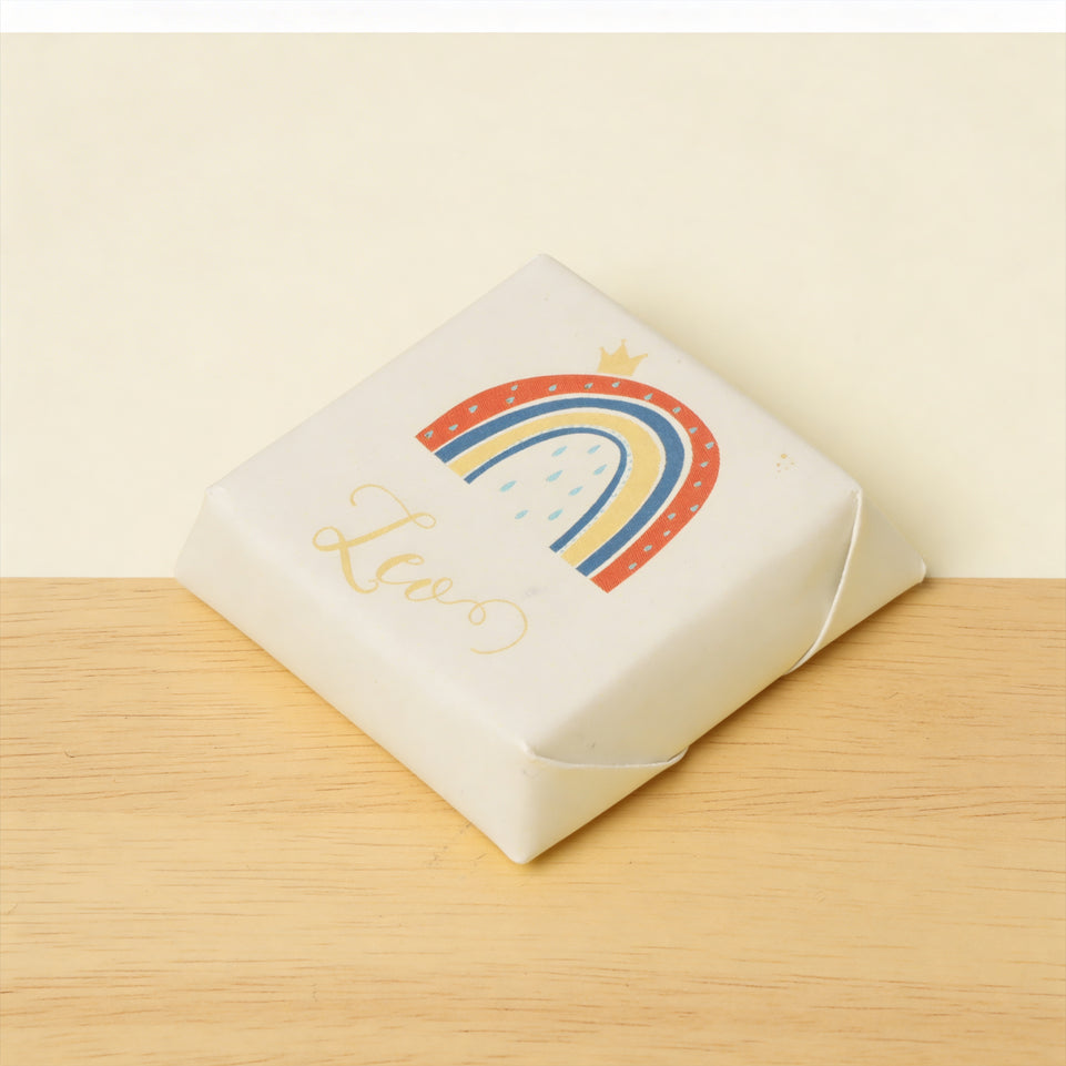 Baby Boy Rainbow design personalized premium chocolate