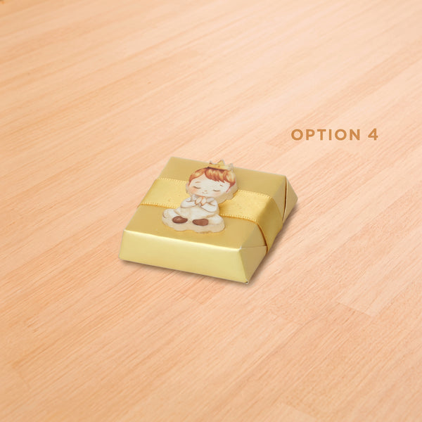 Baby prince acrylic decorated premium chocolate