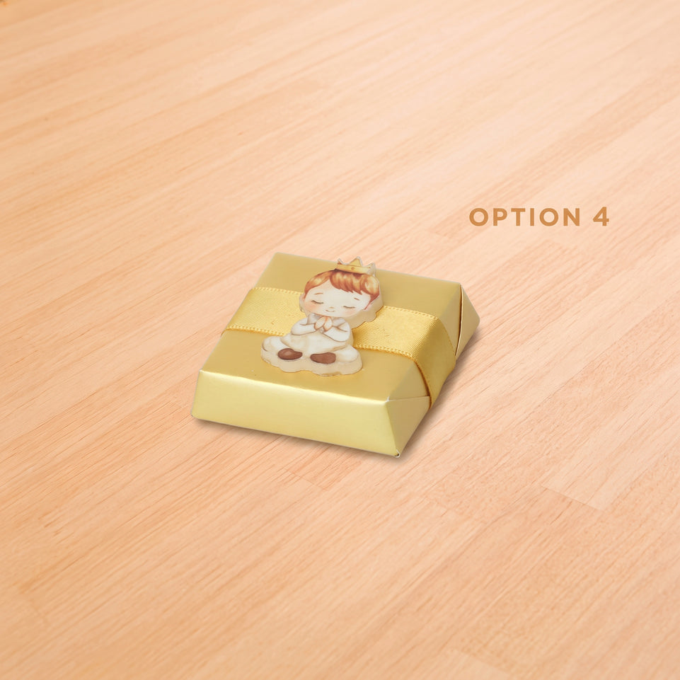 Baby prince acrylic decorated premium chocolate
