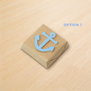 Baby boy nautical anchor acrylic deco...