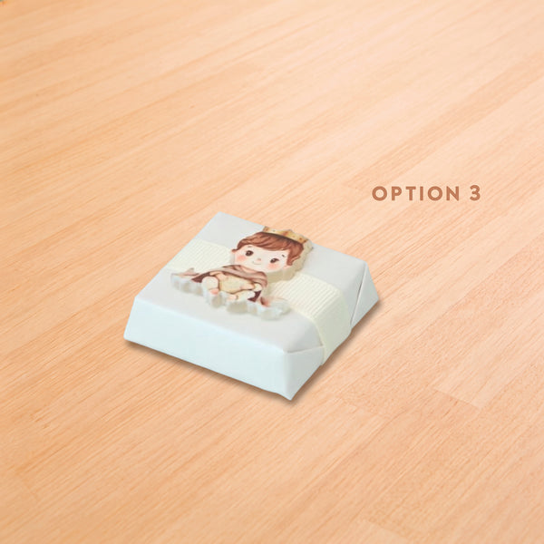 Baby prince acrylic decorated premium chocolate