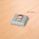 Baby prince acrylic decorated premium chocolate