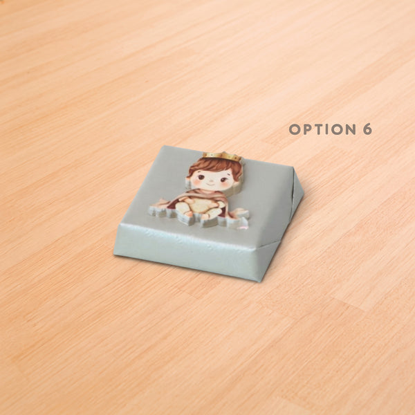 Baby prince acrylic decorated premium chocolate