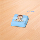 Baby prince acrylic decorated premium chocolate