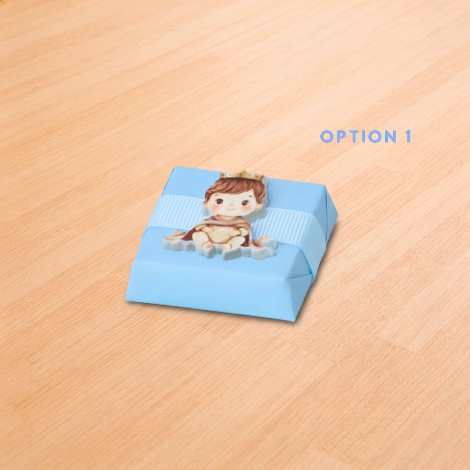 Baby prince acrylic decorated premium chocolate