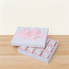 Welcome baby girl flower designed 12-...