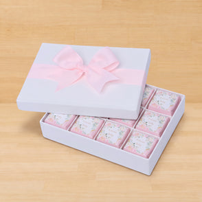 Welcome baby girl flower designed 12-...