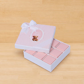Welcome baby girl teddy designed 9-pi...