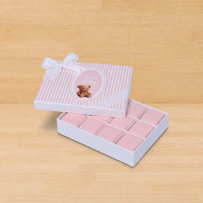 Welcome baby girl teddy designed 12-p...