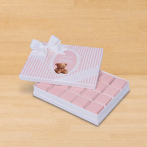 Welcome baby girl teddy designed 20-p...