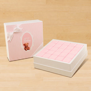 Welcome baby girl teddy designed prem...