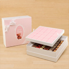 Welcome baby girl teddy designed 2-la...