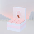 Baby girl teddy designed chocolate small hamper