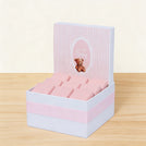 Baby girl teddy designed chocolate small hamper