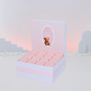 Baby girl teddy designed chocolate medium hamper