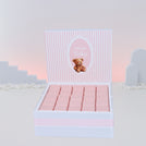 Baby girl teddy designed chocolate large hamper