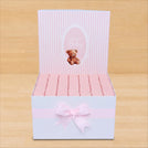 Baby girl teddy designed chocolate extra large hamper