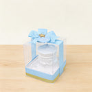 Set of 20 boxes baby boy carousel scented candle giveaway