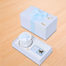 Set of 20 boxes carousel themed baby boy personalized carousel candle giveaways