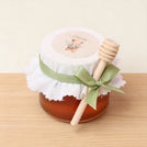 Set of 20 Baby boy teddy theme designed premium honey jar