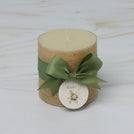 Set of 20 Baby Rustic decorated candle