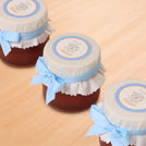 Set of 20 Baby boy personalized carousel designed premium honey jar
