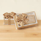 Set of 20 Baby personalized rustic designed premium chocolate box giveaways