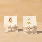 Set of 20 Baby boy almond dragees card