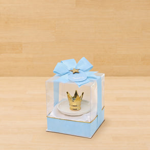 Set of 20 pcs baby boy crown white ce...