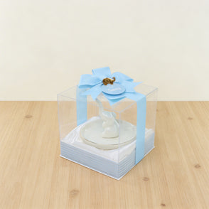 Set of 20 pcs baby boy elephant ceram...