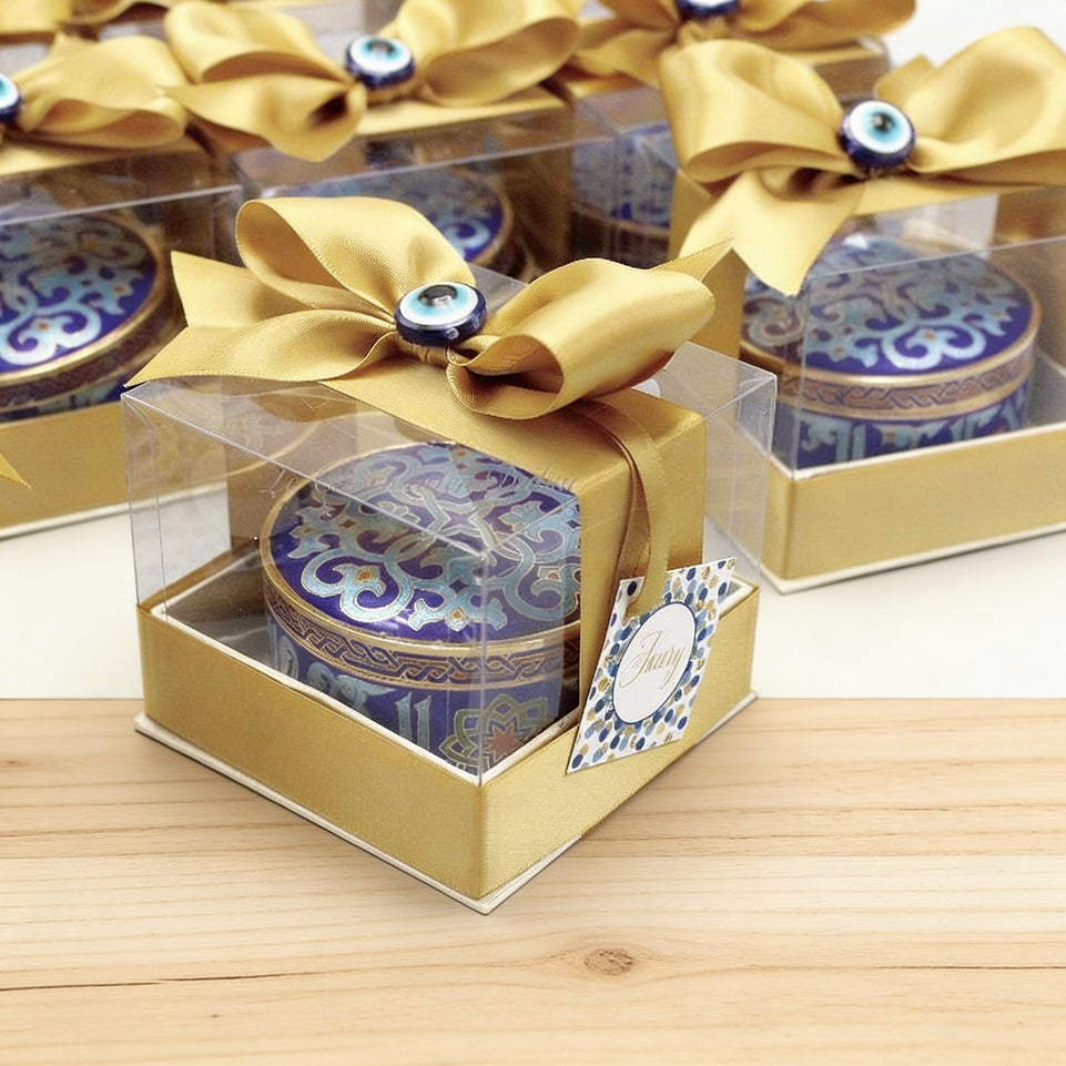 Set of 20 Decorated jewelry box souvenir