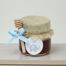 Set of 20 Baby boy elephant theme decorated honey jar