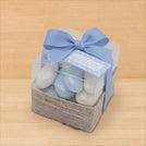 Set of 20 Almond dragees clear box