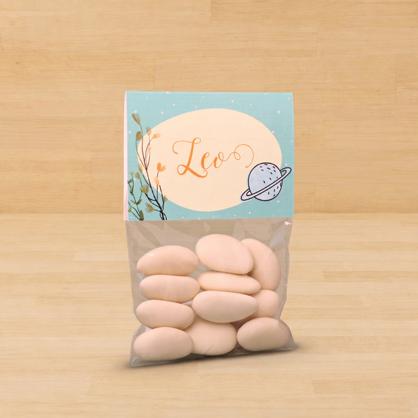 Set of 20 Personalized Almond dragees pack