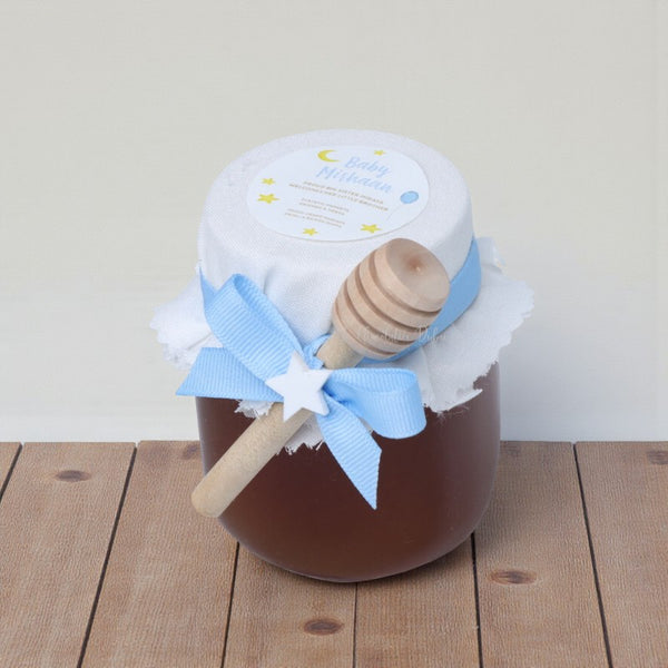 Set of 20 Acrylic star decorated honey jar