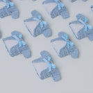 Set of 20 Baby boy crochet jacket chocolate