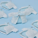 Set of 20 Baby boy crochet jacket premium chocolate