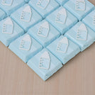 Baby boy acrylic baby bottle decorated chocolate